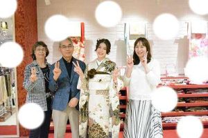 振袖　前撮り　梅田　