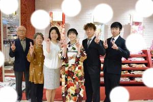 成人式　前撮り　梅田