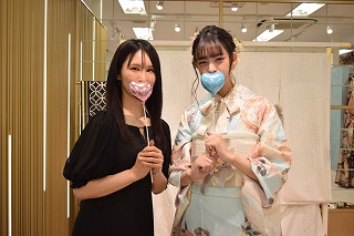 前撮り　振袖　撮影会　ヘップバーン