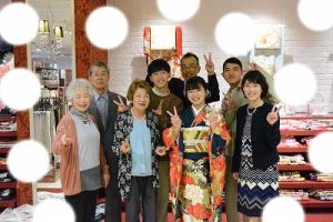 成人式　前撮り　梅田