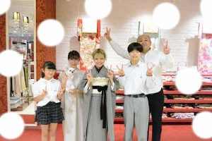 成人式　前撮り　梅田