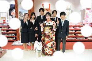 成人式　前撮り　梅田
