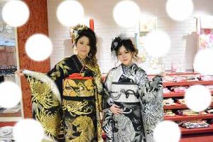 成人式　前撮り　梅田
