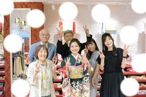 成人式　前撮り　梅田