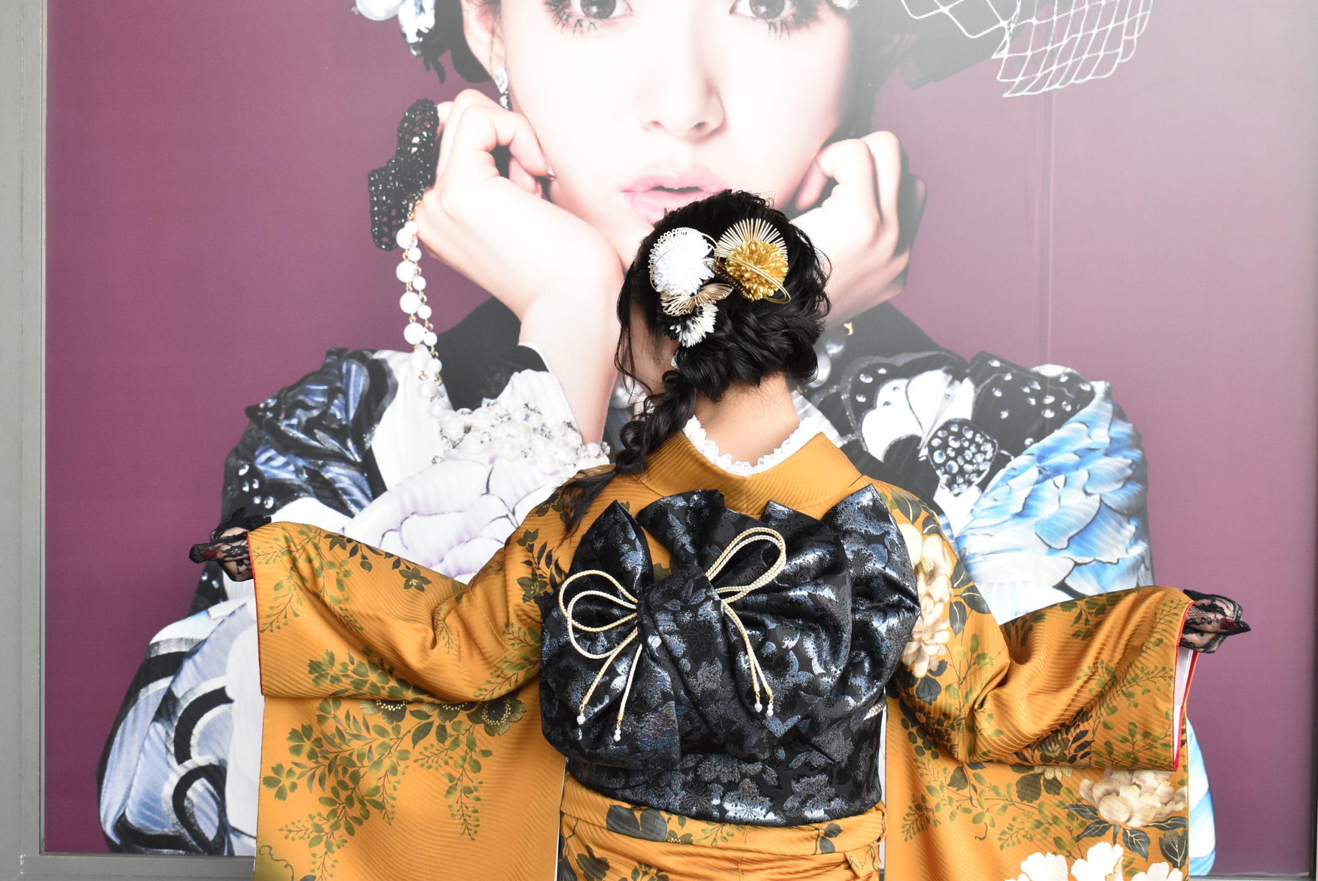 成人式　振袖　前撮り撮影会
