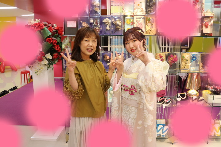 TAKAZEN　タカゼン 振袖　成人式　レンタル 前撮り撮影会　前撮り　くすみカラー　かわいい