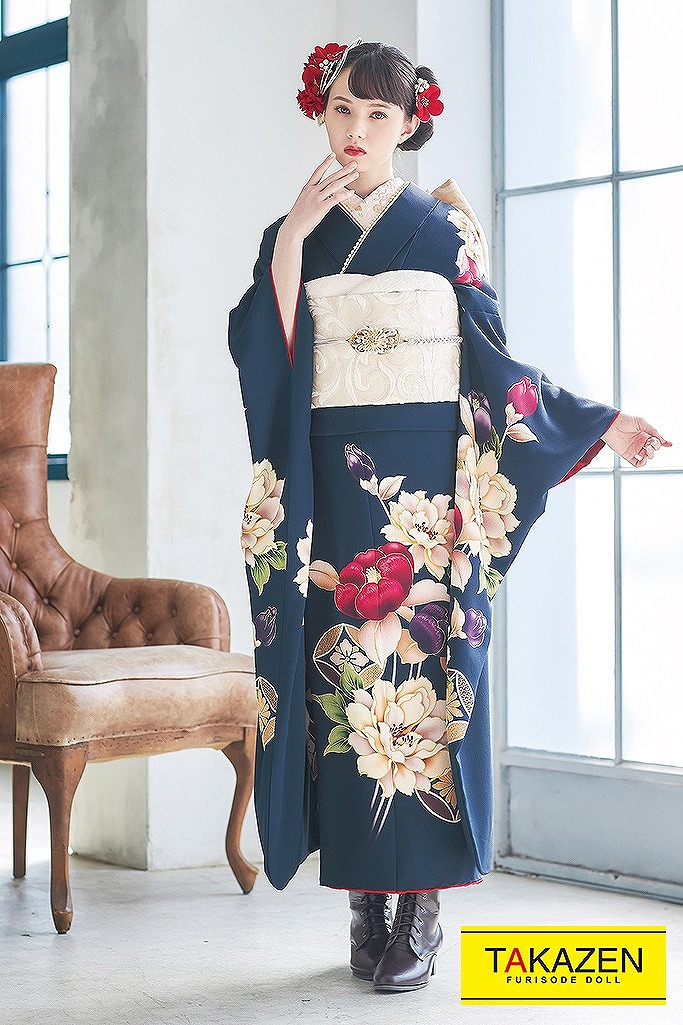 おまけ付】 振袖 成人式 フルセット 大正レトロ風 赤 sushitai.com.mx