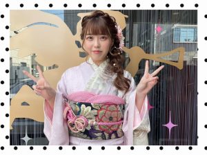 成人式　振袖　レンタル　奈良　前撮り　成人式ヘア　前撮りヘア