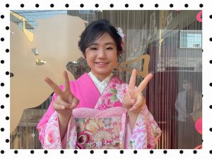 成人式　振袖　レンタル　奈良　前撮り　成人式ヘア　前撮りヘア