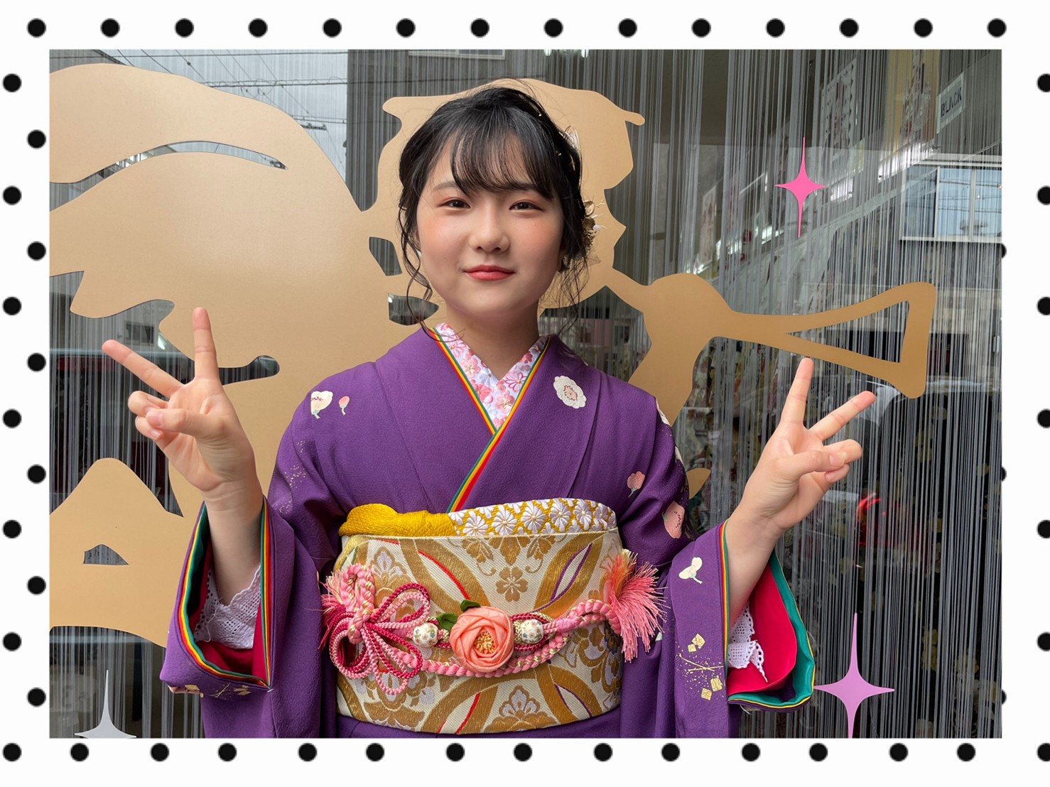 【TAKAZEN奈良店】１４日♡2023年成人のオシャレでかわいい振袖姫ちゃんの前撮り撮影会♡
