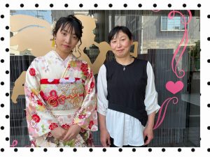 成人式　振袖　レンタル　奈良　前撮り　成人式ヘア　前撮りヘア