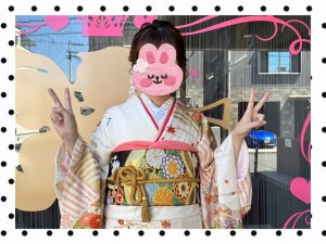 成人式　振袖　レンタル　奈良　前撮り　成人式ヘア　前撮りヘア
