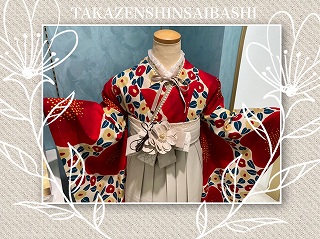 ♡【TAKAZEN心斎橋店】なんばでかわいい袴レンタルするならTAKAZEN心斎橋店♡