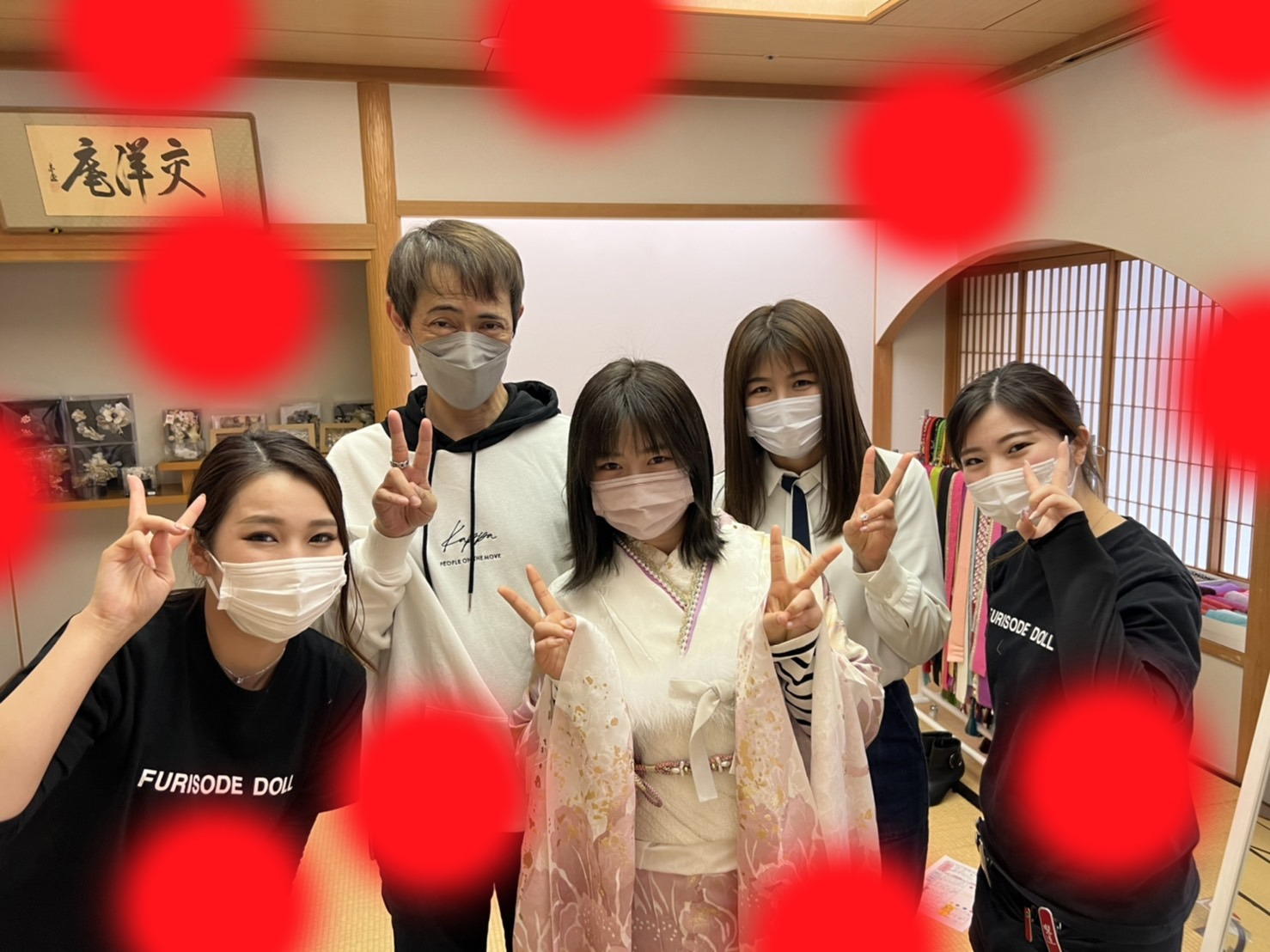 前撮り　振袖　TAKAZEN神戸店