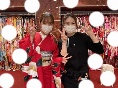 成人式　前撮り　梅田　