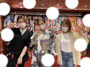振袖　渋い