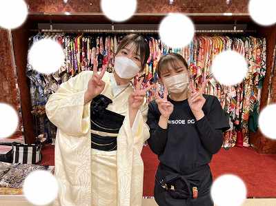 【TAKAZEN梅田本店】♡12日　白無地お振袖姫ちゃん♡