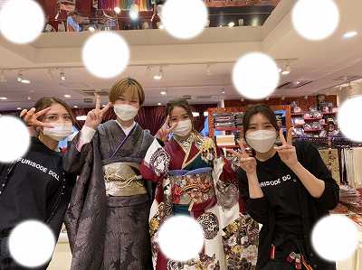 【TAKAZEN梅田本店】♡18日　イマドキ！ヴィンテージ風お振袖姫ちゃん♡