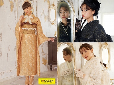 ♥【TAKAZEN堺店】20日　大阪堺で大人気☆イマドキオシャレなかわいいレースのお振袖ご紹介♥