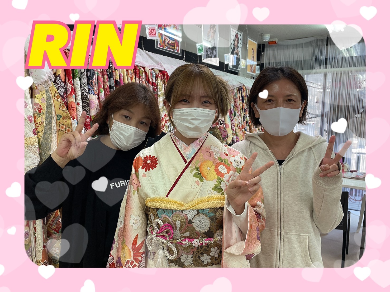 【TAKAZEN奈良店】１１日♡２０２３年成人の可愛い姫ちゃん♡