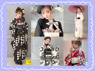 ♥【TAKAZEN堺店】27日　個性派・大正ロマンなレトロのお振袖のご紹介！♥
