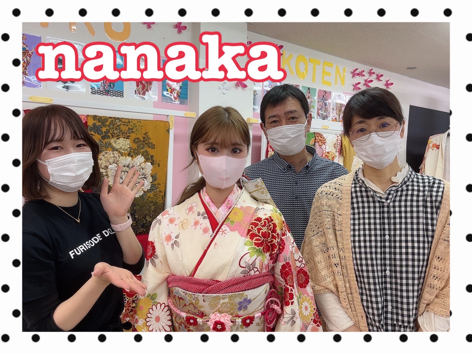 【TAKAZEN奈良店】３日♡２０２４年成人の古典柄でオシャレな可愛い姫ちゃん♡