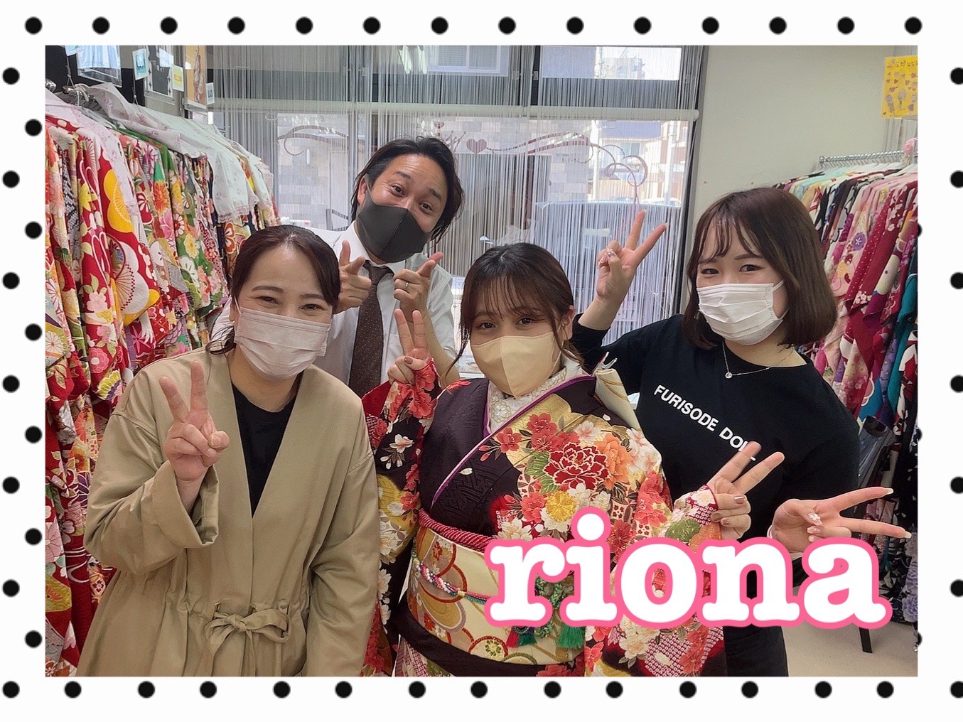 【TAKAZEN奈良店】１４日♡２０２３年成人の古典柄でかわいい振袖姫ちゃん♡