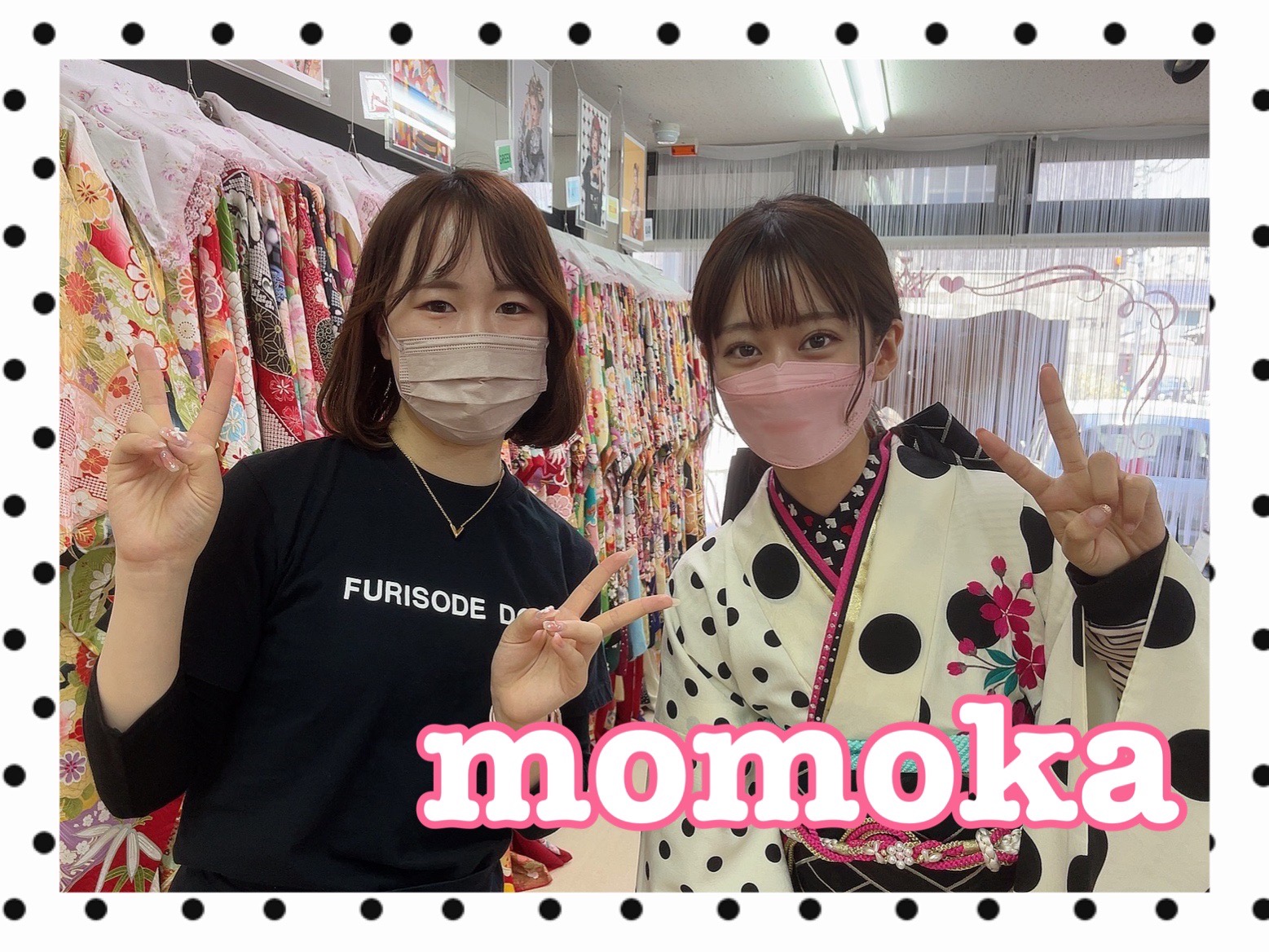 【TAKAZEN奈良店】２２日♡２０２３年成人レトロ柄で可愛い振袖姫ちゃん♡