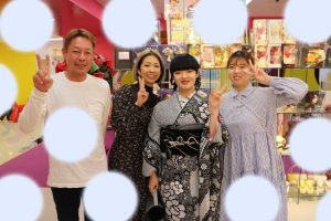 TAKAZEN　タカゼン　　ヴィンテージ　黒色　　振袖　成人式　レンタル