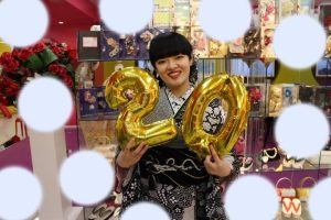 TAKAZEN　タカゼン　ヴィンテージ　黒色　振袖　成人式　レンタル