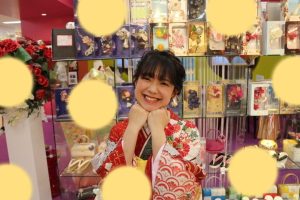 TAKAZEN　タカゼン　　古典　赤　振袖　成人式　レンタル