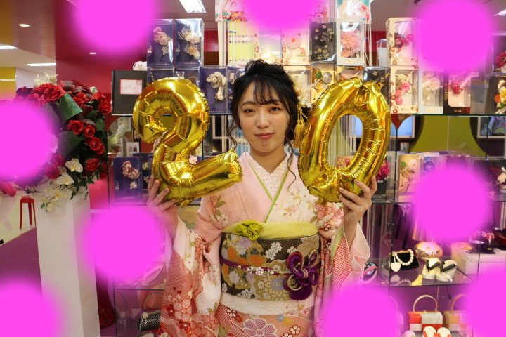 前撮り　振袖　TAKAZEN神戸店