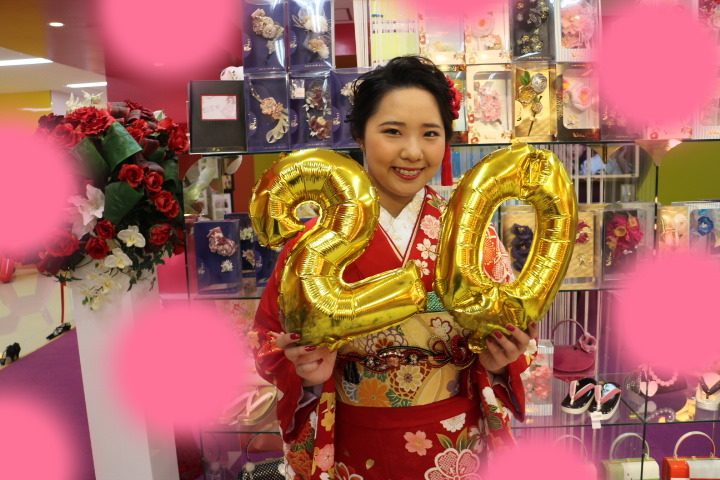 前撮り　振袖　撮影会　古典　成人式