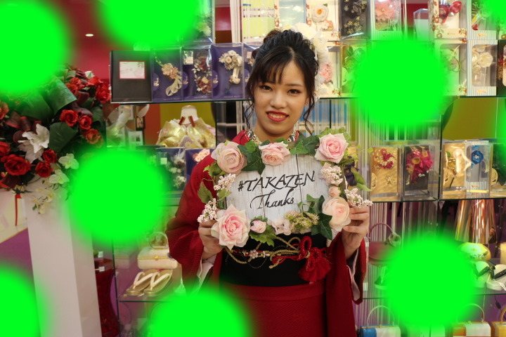 前撮り　振袖　撮影会　成人式　赤色　モード