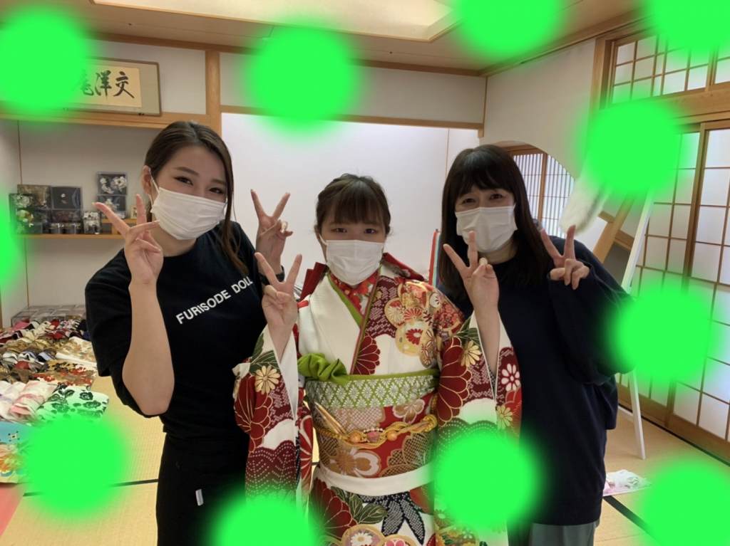 前撮り　振袖　TAKAZEN神戸店