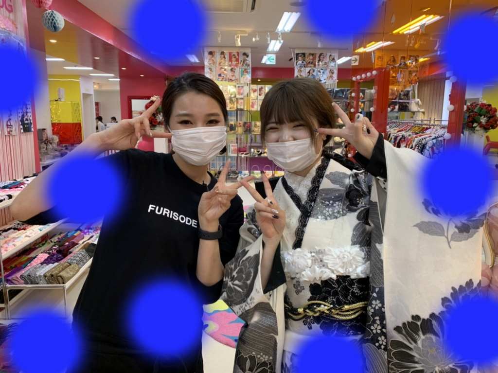 前撮り　振袖　撮影会　モード　成人式　キラキラ　派手