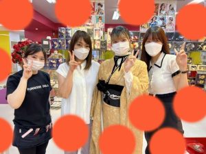成人式　振袖　レンタル　イマドキ　レース　ヴィンテージ からし
