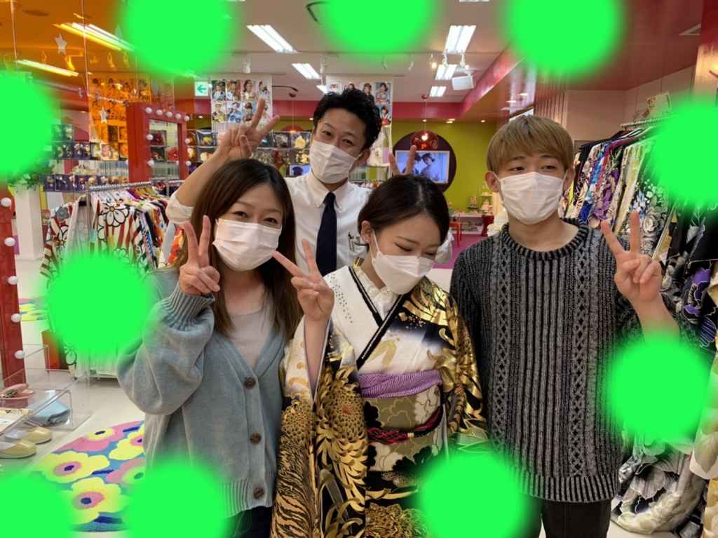 前撮り　振袖　撮影会　モード　成人式　キラキラ　派手