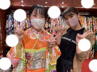 【TAKAZEN梅田本店】♡13日　2023年成人　古典のお振袖姫ちゃん♡