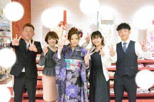 振袖　前撮り　梅田　