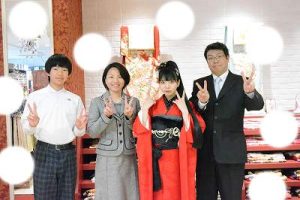 成人式　前撮り　梅田
