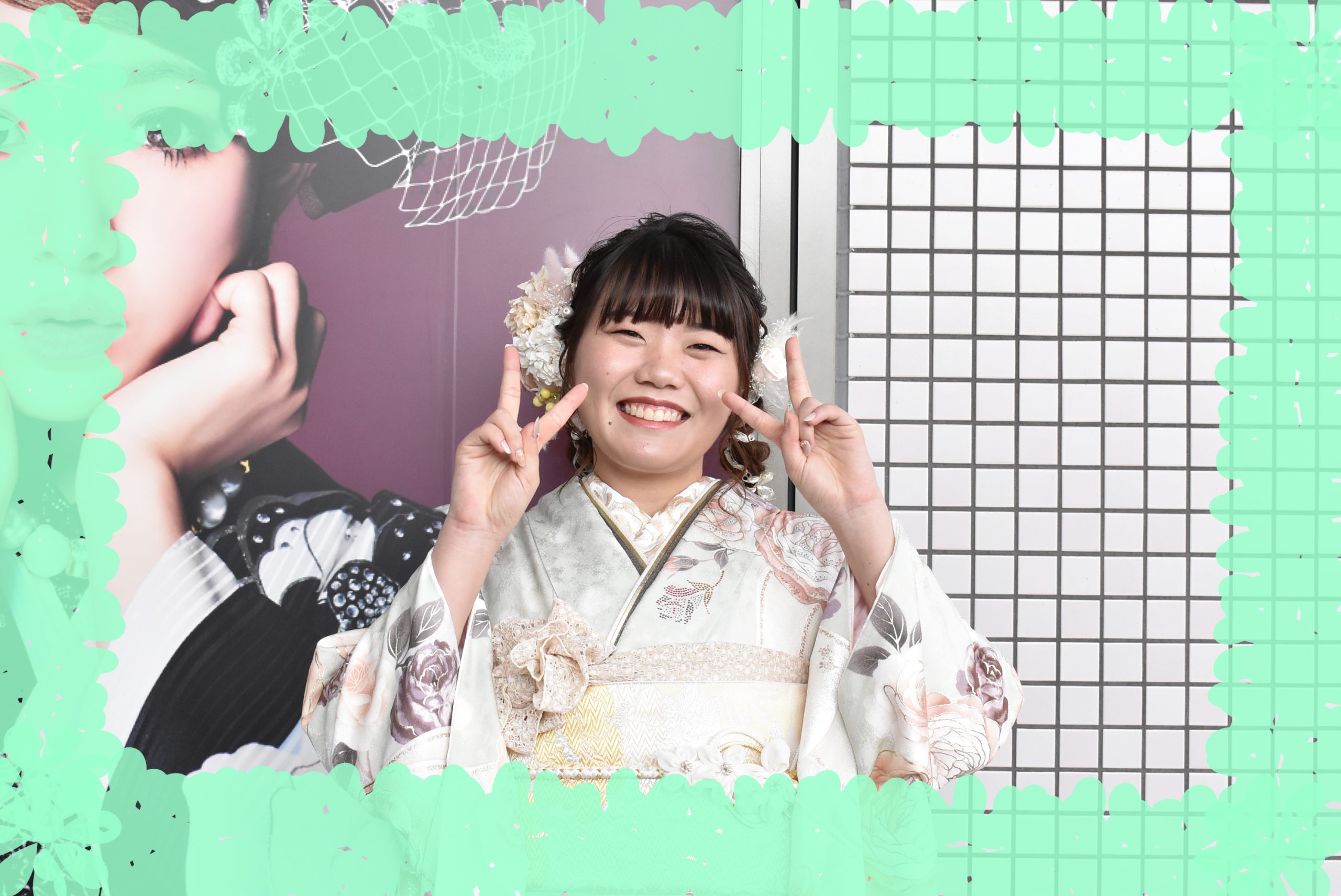 成人式　振袖　前撮り撮影会