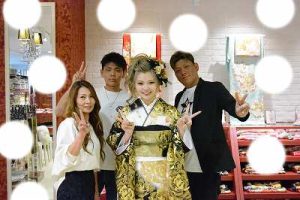 成人式　前撮り　梅田