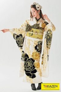 白地　華やか