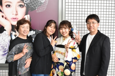 成人式　振袖　前撮り撮影会