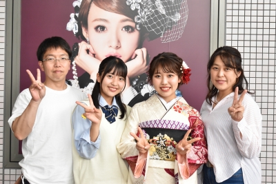 成人式　振袖　前撮り撮影会