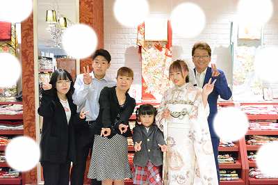 成人式　前撮り　梅田