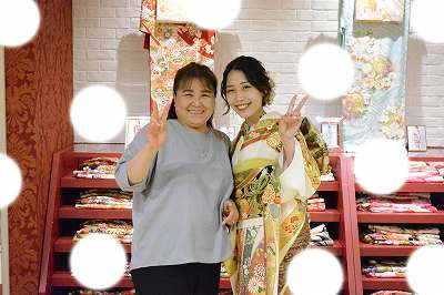 成人式　前撮り　梅田