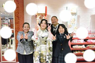 成人式　前撮り　梅田