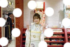 成人式　前撮り　ヘップバーン